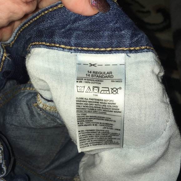 ⚜️ Old Navy Jean Shorts - Adj Waist - Picture 7 of 8